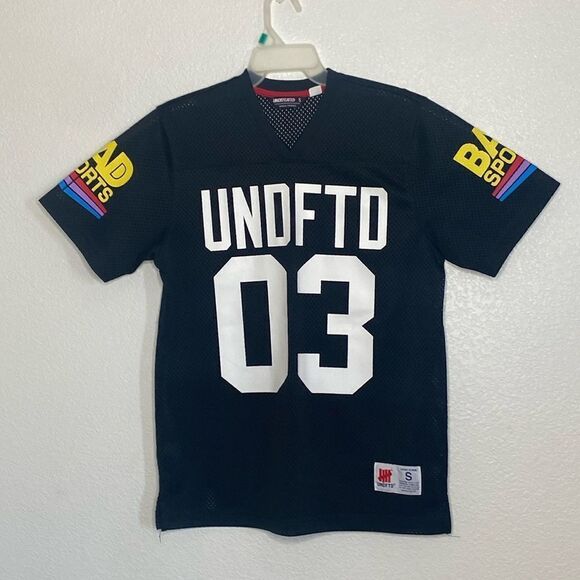 UNDEFEATED Bad Sports Men’s Black Jersey Size S - Picture 1 of 7